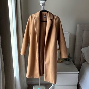 Zara Camel Pea Coat